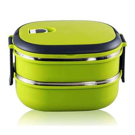 steel women box|Amazon.com: GreenLunch Bento Stackable Stainless .